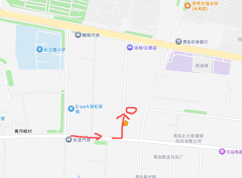即墨站周边道路路线